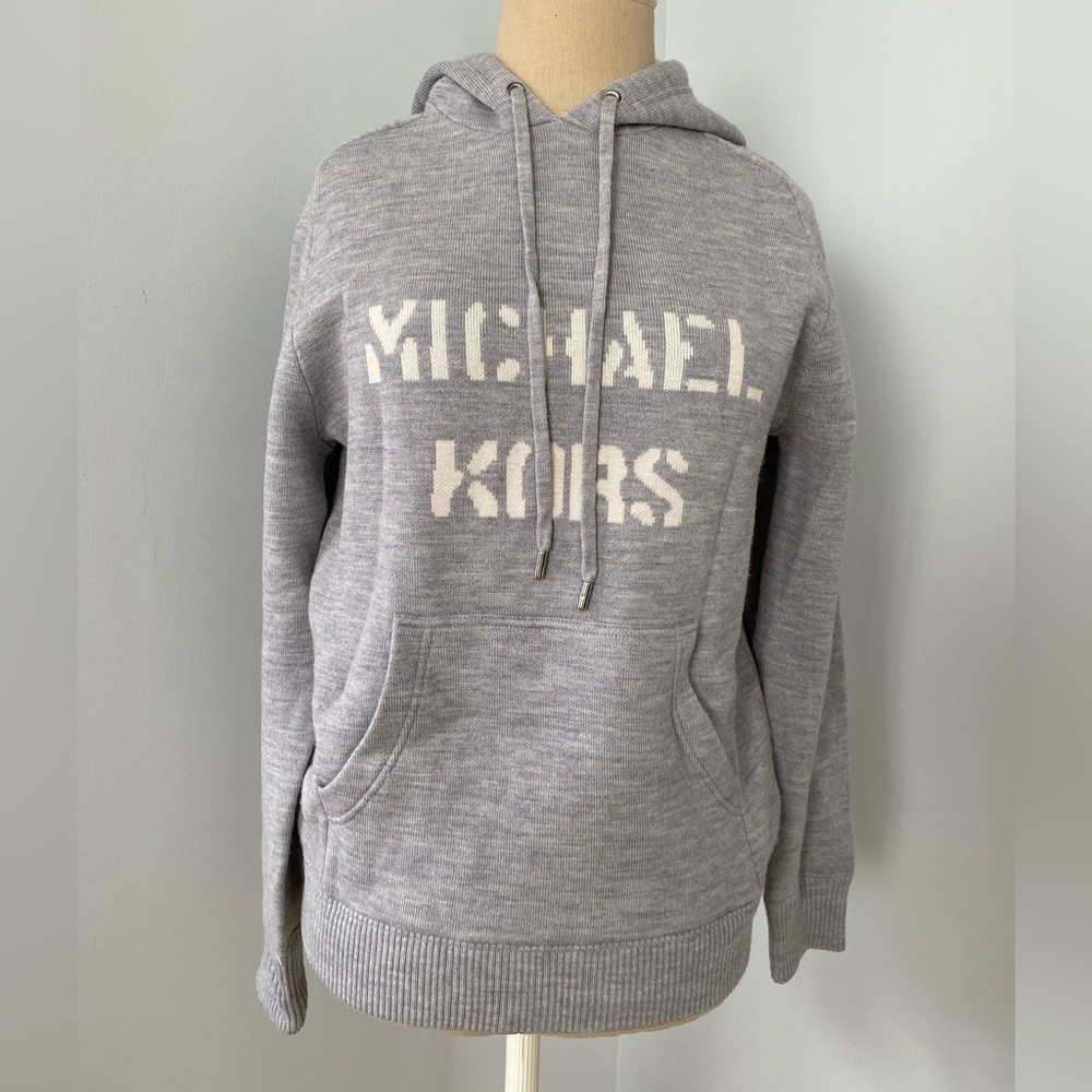 Michael Kors knit hoodie